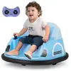 COSTWAY Costway 12v Auto Tamponneuse Electrique Pour Enfants, Connexio...