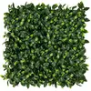 COSTWAY Haie Artificielle 50 x 50cm, 12 Panneaux Muraux en Gazon Panne...