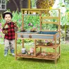 COSTWAY Costway Cuisine Extérieure Dinettes À Jouer Pour Enfant 3 Ans+...