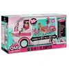Camping-car Glamper 4-en-1 L.O.L. Surprise OMG - Argent Métallique