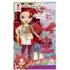 MGA Rainbow High Littles Rainbow Fantasy Fairies Doll- Apple (Red)