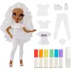 RAINBOW HIGH COLOUR & CREATE FASHION DOLL DIY - YEUX VIOLETS, CHEVEUX