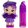 L.O.L. SURPRISE! Yummiland - 1 poupée 10 cm et un gloss pailleté à créer - Greta - Goût Raisin - Dès 4ans