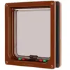 Cat Mate Groot Afsluitbaar Kattenluik 23,5 cm x 25,2 cm - Bruin - 221B