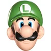 Disguise Super Mario 13384 Luigi Masque pour adulte, vert, taille unique