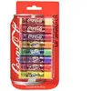 Lip Smacker Coca Cola Party Pack, 8 Glosses à Lèvres Parfumés pour Enfants Inspirés par Coca-Cola, Hydratants et Rafraîchissants, Coffret Cadeau Sucré