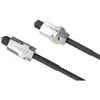 MONSTERCABLE Câble fibre optique Monster M1000 - noir/argenté - 1,5 m