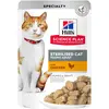 Hills 12x85g Young Adult Sterilised poulet Hill's Science Plan - Pâtée...