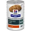 Hill's Prescription Diet w/d Diabetes Care poulet pour chien - 12 x 37...
