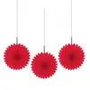 RIETHMULLER - Rode hangdecoratie - Rozet