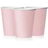 Merkloos / Sans marque Beker new pink 8 stuks