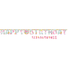 Amscan Banderole Anniversaire Licorne Magique Multicolor