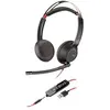 Plantronics Headphones with Microphone Poly BLACKWIRE 5220 Black