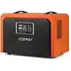 COSTWAY Déshumidificateur Pro 60L/Jour 24H Minuterie Dégivrage Auto Ju...