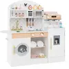 Costway Cuisine Enfants 3 Ans+ 26 Accessoires Xxl 106 X 30 X 105 Cm (L...
