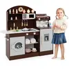 Costway Cuisine Enfants 3 Ans+ 26 Accessoires Xxl 106 X 30 X 105 Cm (L...