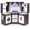 Cuisne Enfants - COSTWAY -3 Ans+, en Bois,17 Accessoires, Sons et Lumi...