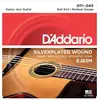 Jeu de cordes d'addario gypsy jazz ej83m medium 11-45 (a boule)
