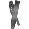 Planet Waves D'Addario 25LE00 - Sangle de guitare en cuir estampé, coloris noir