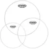 Evans velSet G2, clear, Rock, ETP-G2CLR-R - Drumvellen set