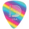 D'Addario 1CRB6-10 - 10 médiators heavy en celluloïd Motif arc-en-ciel