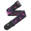D'Addario 50RUN80 Outrun Polyester Gitaarband Neon Stars