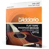 D'addario EFT15 Extra Light 10-47 - Jeu guitare Acoustique Flat Top Ph...