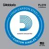 D'addario PL019 - Corde au détail 019 guitare électrique - Acier plein