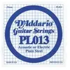 Corde au détail D'addario pour guitare électrique - Acier plein 013