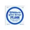 D'Addario PL008 Corde seule en acier pur pour guitare Calibre .008