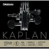 D'Addario K420L-3 Kaplan Losse E Snaar viool 4/4 Scale Medium