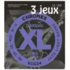 D'Addario ECG24-3D Jeu de cordes pour guitare électrique