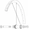 Mavic Jante De Route Front/rear Allroas 650b