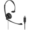 Kensington - Micro-casque - sur-oreille - filaire - USB-A - noir