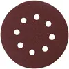 Makita Disque abrasif MAKITA Ø 125mm Red velcro avec 8 trous - Grain - Grain 400