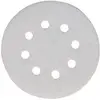 10 Disques abrasifs Makita 125 mm White Auto-agrippant avec 8 trous