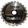 Makita Specialized B-33118 Lame de scie 24 dents 190 x 30 mm