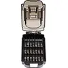 Set d'embouts rangé dans une fausse batterie - MAKITA B-68323