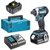 Makita Visseuse à chocs MAKITA DTD154RTJ 18 V Li-ion 175 Nm (2x5Ah)