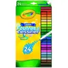 CRAYOLA - Stylos-feutres Perical 24 pièces