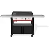 Plancha gaz WEBER 76 cm sur chariot
