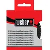 Têtes de rechange WEBER pour brosse de nettoyage - Grillage métallique...
