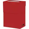 Asmodee Ultra PRO : Up - Deck-Box | Accessoire cartes à collectionner | Capacité 75 cartes protégées | Rouge