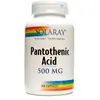 Solaray Acid Pantothenic 500 Mg 100 Capsules