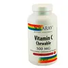 Solaray Comprimés Vitamin C 500mcg Vitamins Cerise 100 Unités