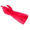 Sol-Vex Ansell AlphaTec 37-900 Gants de travail en nitrile résistants aux produits chimiques et aux produits chimiques industriels sans latex pour homme et femme Rouge Taille M (12 paires)