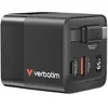 Verbatim GaN Wandlader 65W 2-Poorten EU/VK/VS Adapter