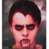 CHAKS Vampier/Dracula horror neptanden - 2x stuks - wit - voor volwassenen