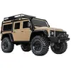 Traxxas Voiture Rc Trx-4 Land Rover Defender Clipless Rtr Brushed