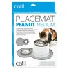 CAT IT Napperon en forme d'arachide - Format moyen - Gris - Pour chat